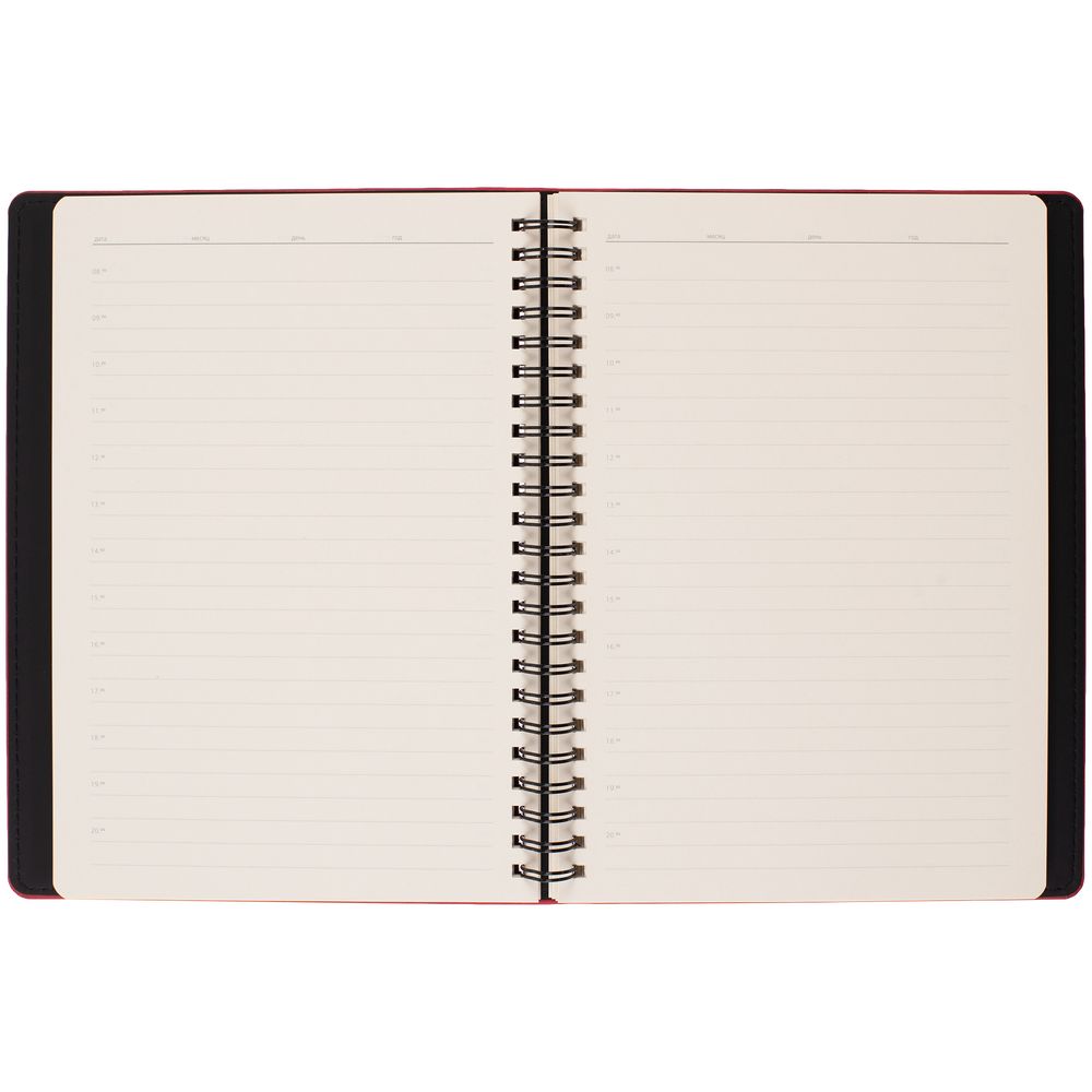 Ежедневник Spring Urban на заказ, недатированный, красный — изображение 8