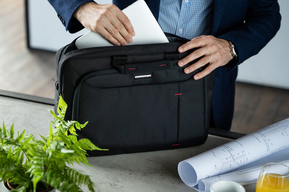 Сумка для ноутбука GuardIT S, черная — изображение 12