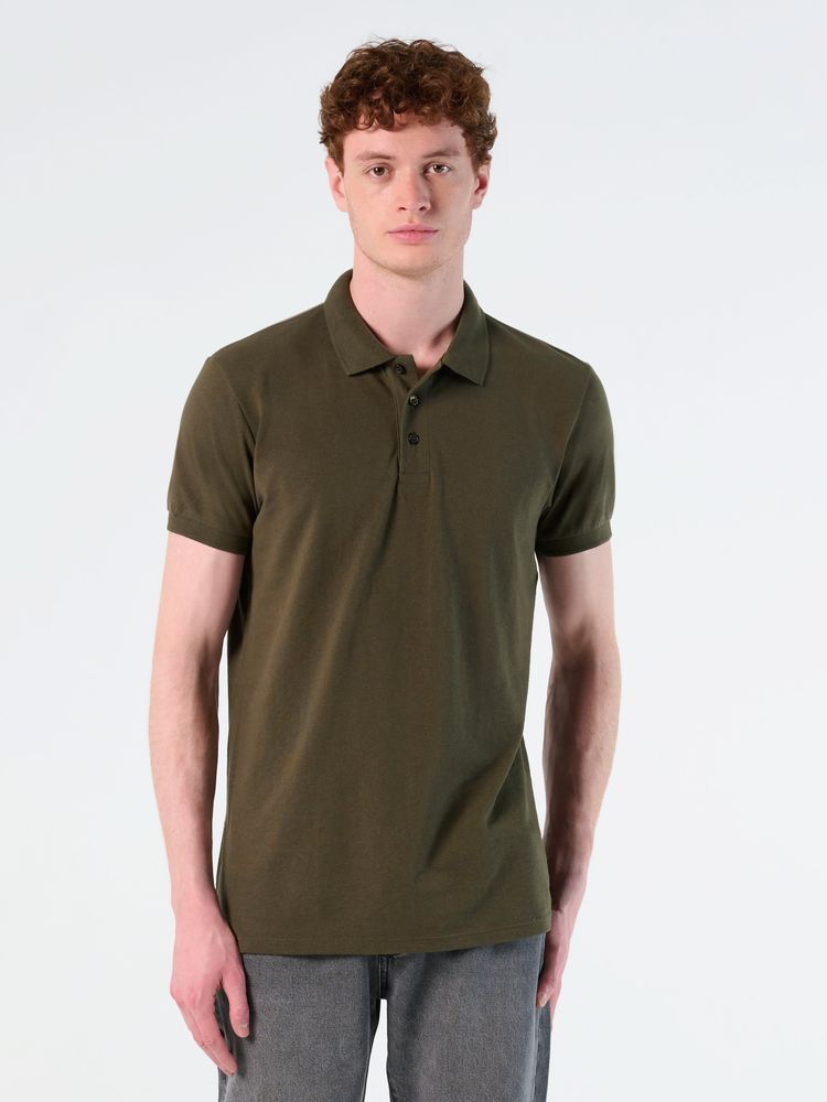 Рубашка поло мужская Prime Men 200 голубая — изображение 3