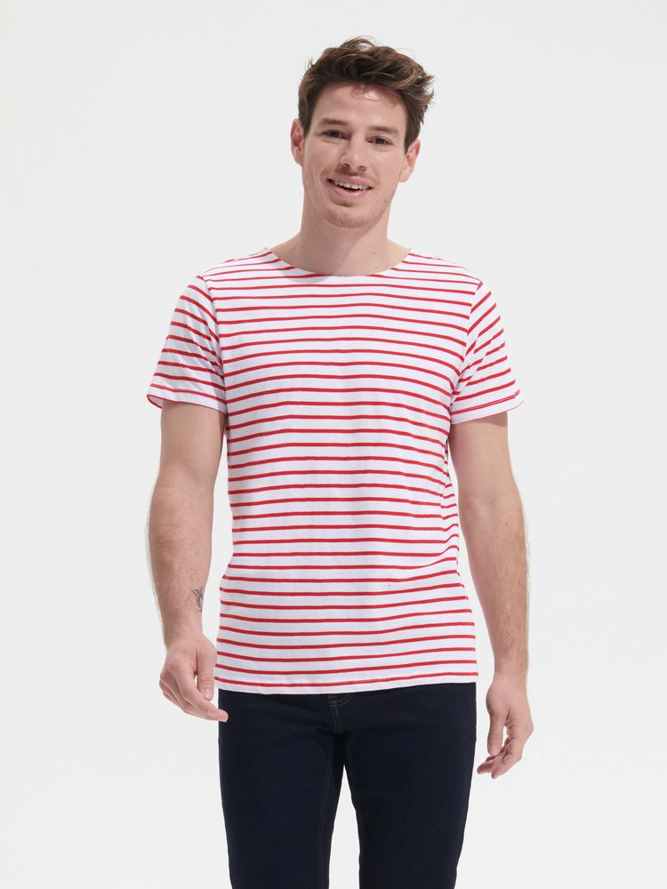 Футболка Miles Men белая с красным — изображение 5