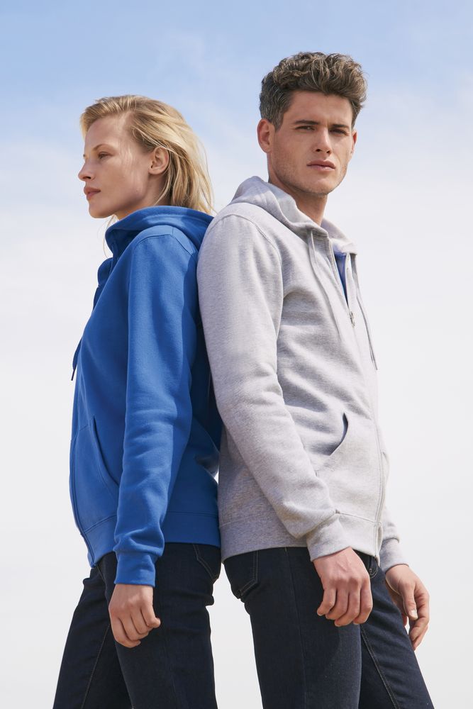 Толстовка унисекс Stone, красная — изображение 6