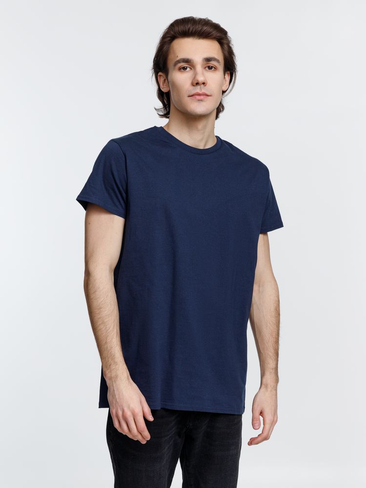 Футболка мужская Pioneer Men, темно-синяя — изображение 6