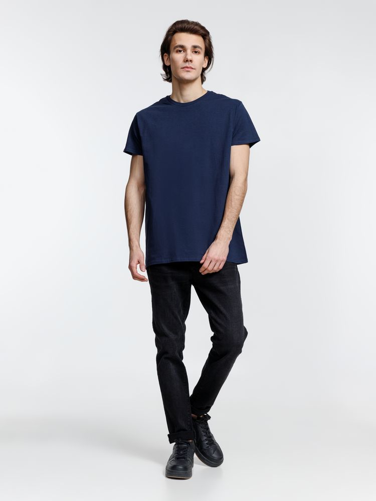 Футболка мужская Pioneer Men, темно-синяя — изображение 9