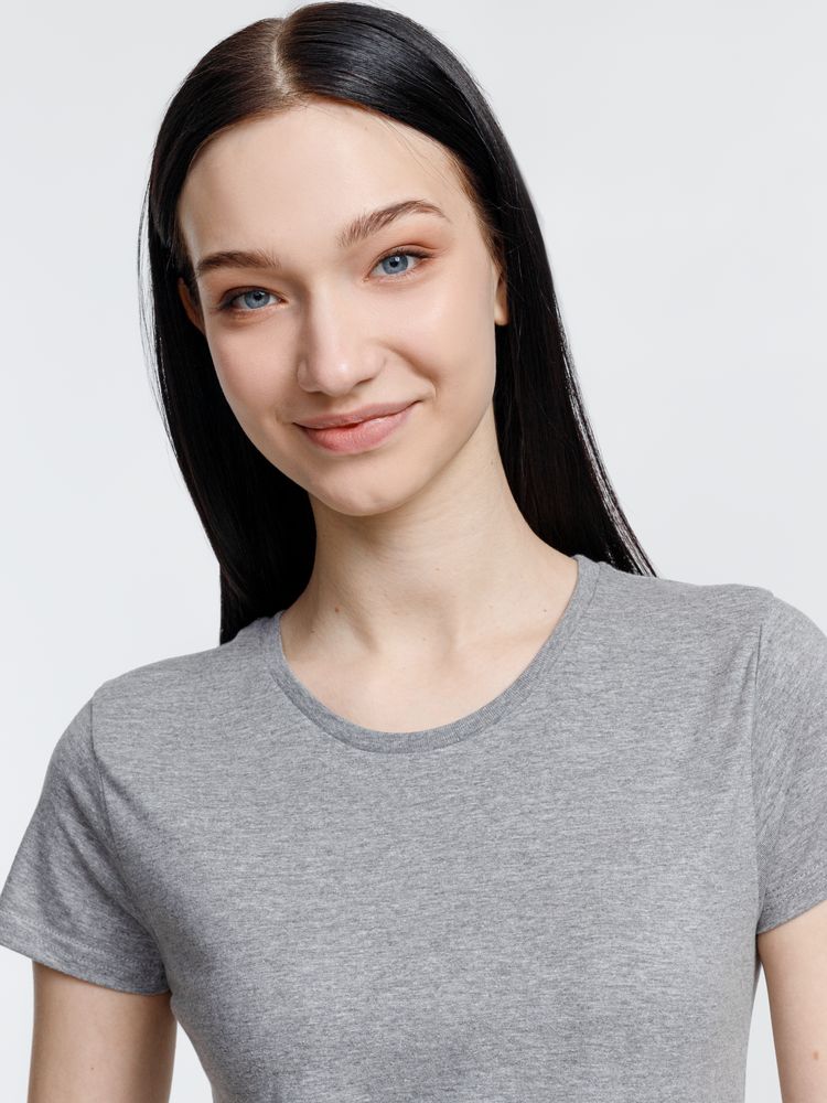 Футболка женская Pioneer Women, серый меланж — изображение 8