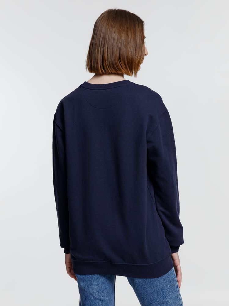 Свитшот унисекс Columbia, темно-синий — изображение 12