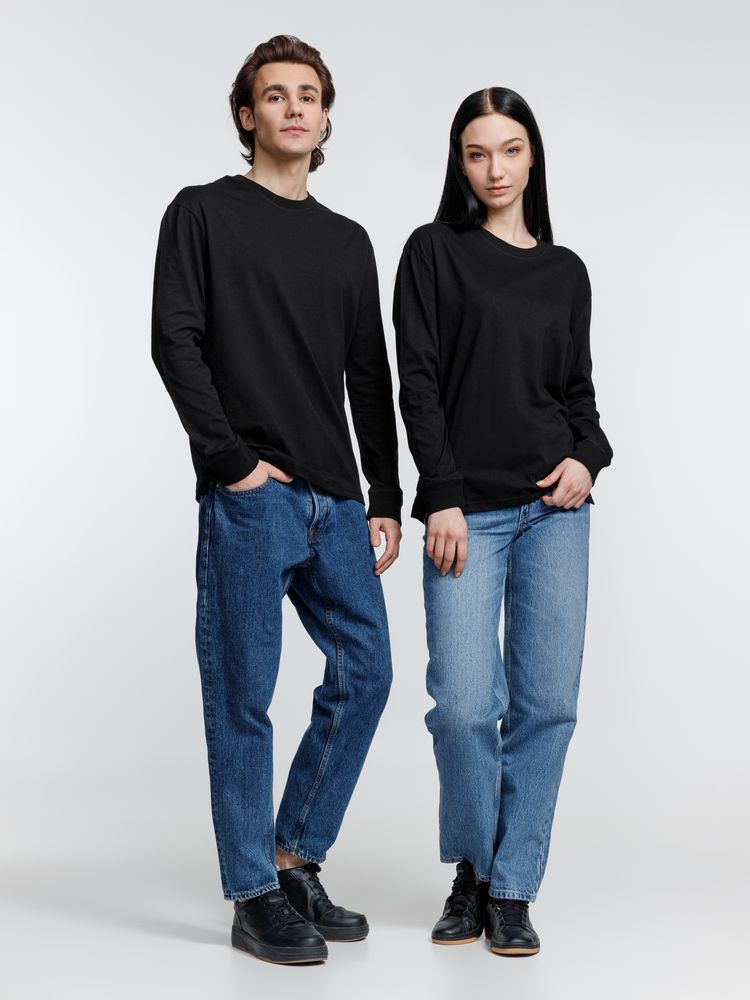 Футболка унисекс с длинным рукавом Pioneer LSL, черная — изображение 12