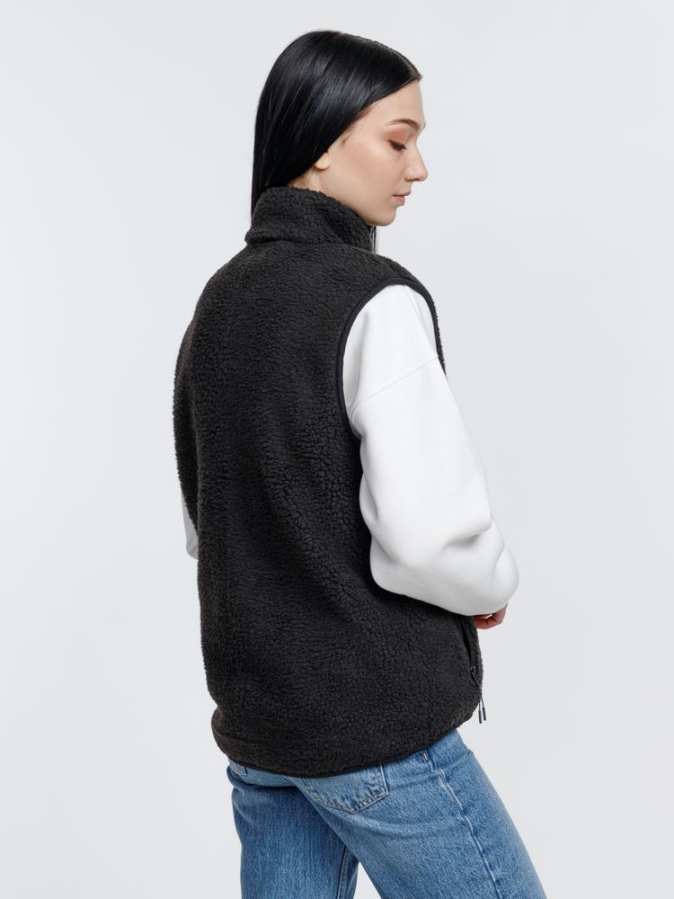 Жилет унисекс Fury BW, темно-серый (графит) — изображение 12