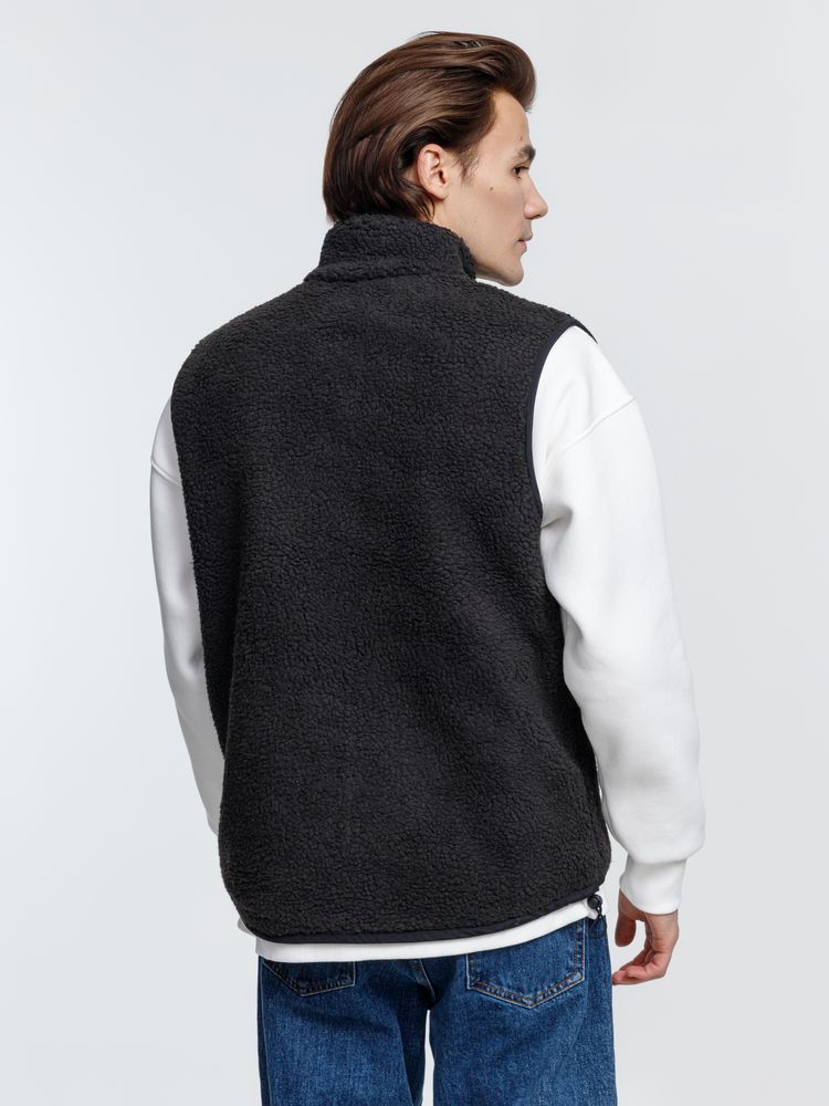 Жилет унисекс Fury BW, темно-серый (графит) — изображение 8