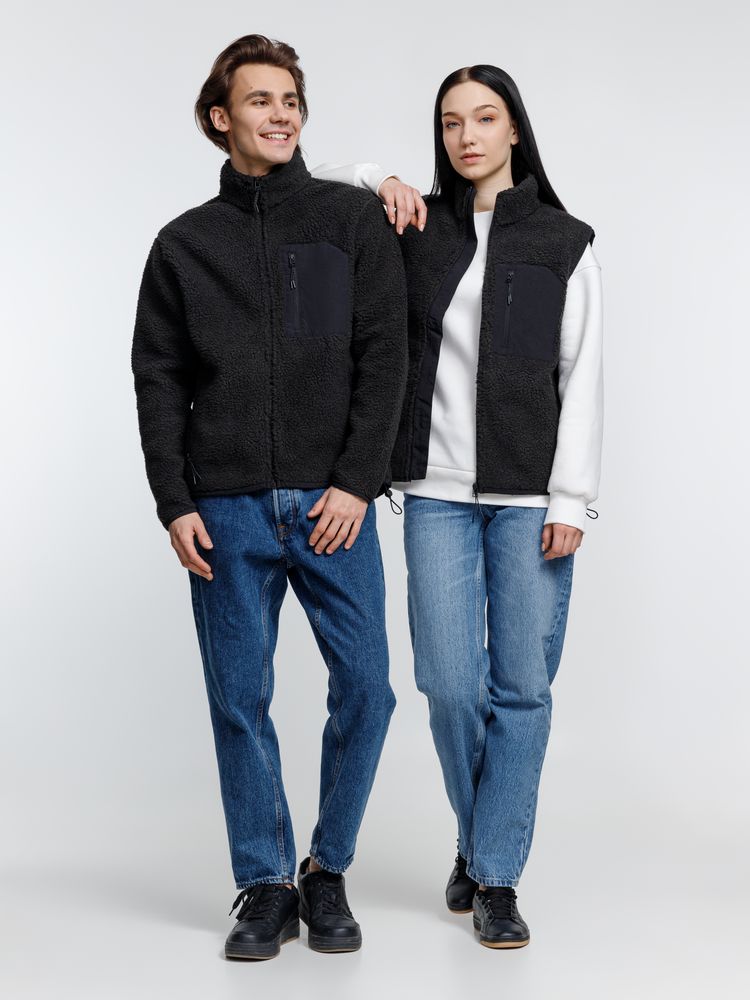 Жилет унисекс Fury BW, темно-серый (графит) — изображение 14