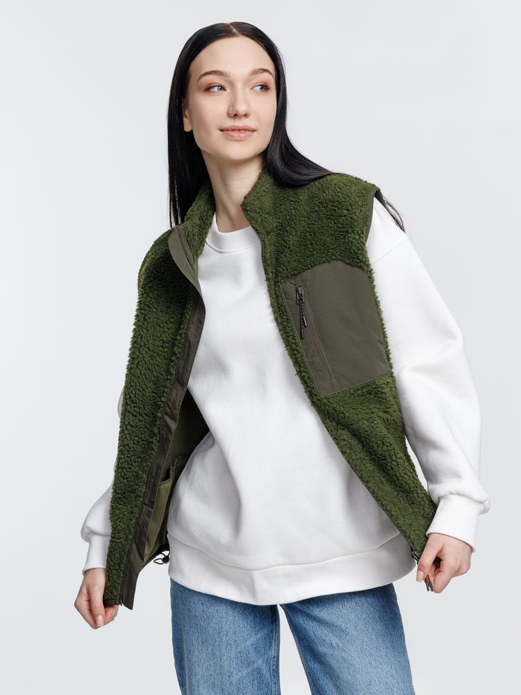 Жилет унисекс Fury BW, хаки — изображение 6