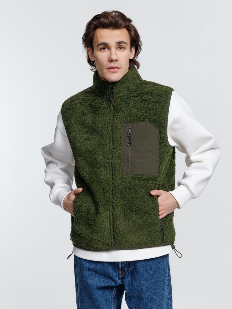 Жилет унисекс Fury BW, хаки — изображение 11