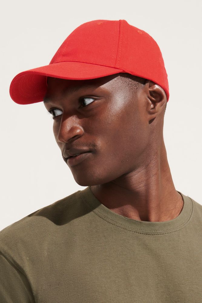 Бейсболка Apollo, красная — изображение 6