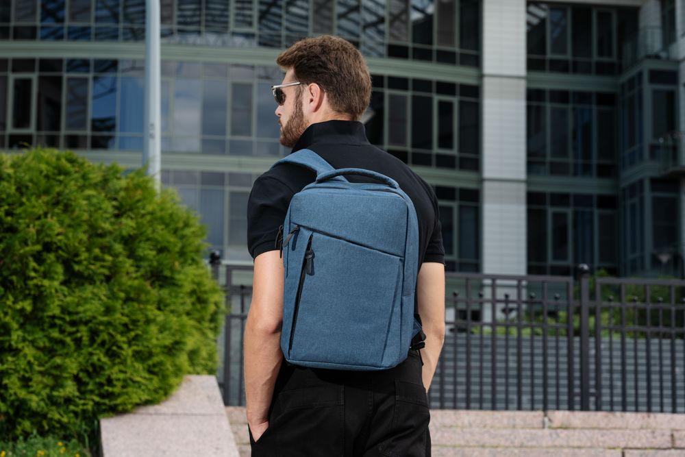 Рюкзак для ноутбука Onefold, темно-синий — изображение 14