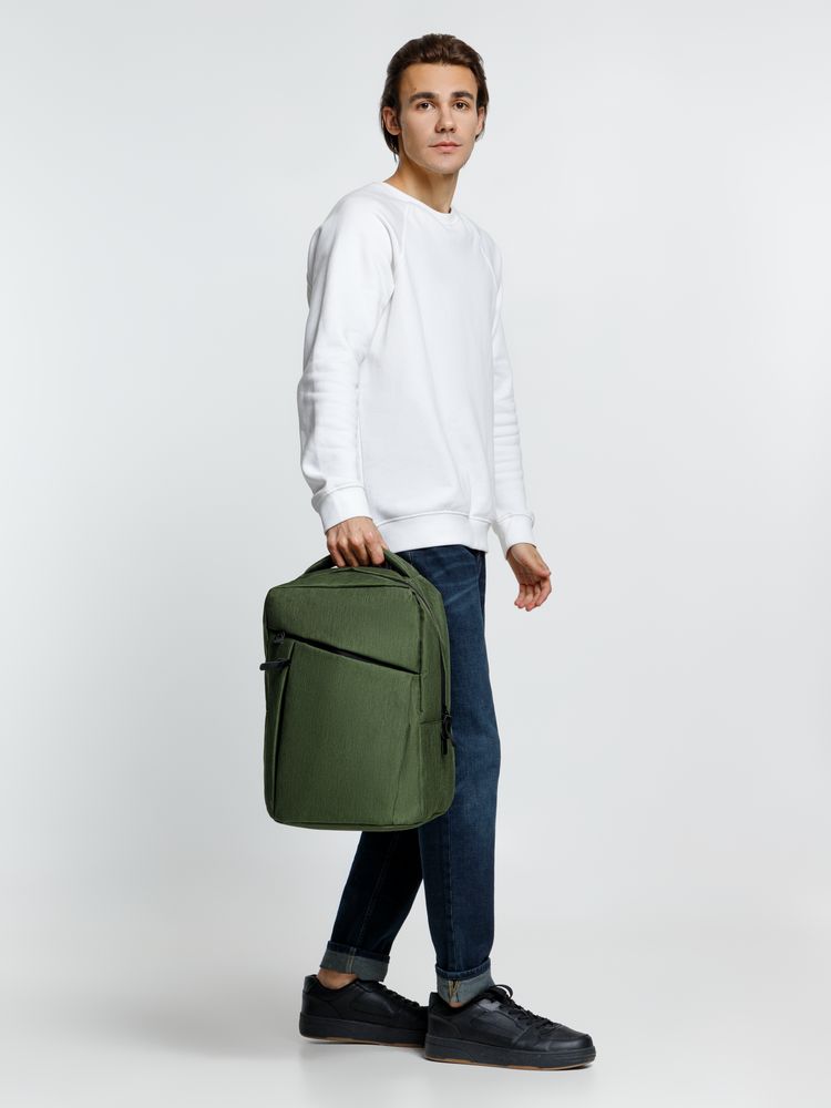 Рюкзак для ноутбука Onefold, хаки — изображение 13