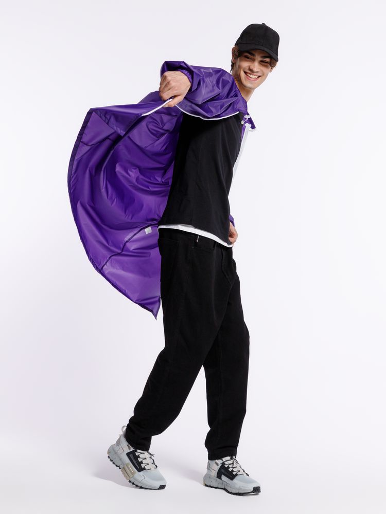 Дождевик Rainman Zip, фиолетовый — изображение 9