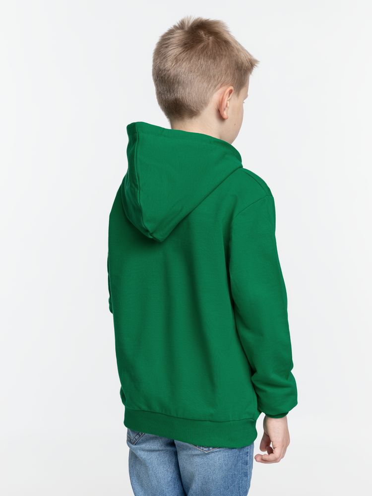 Худи детское Kirenga Kids 2.0, зеленое — изображение 9
