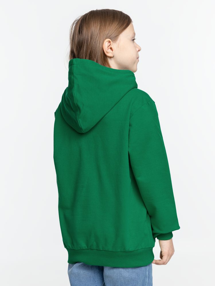 Худи детское Kirenga Kids 2.0, зеленое — изображение 6