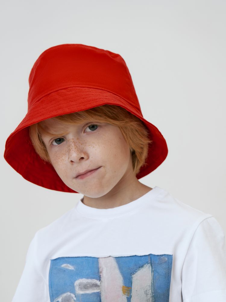 Панама детская Bizbolka Challenge Kids, красная — изображение 5