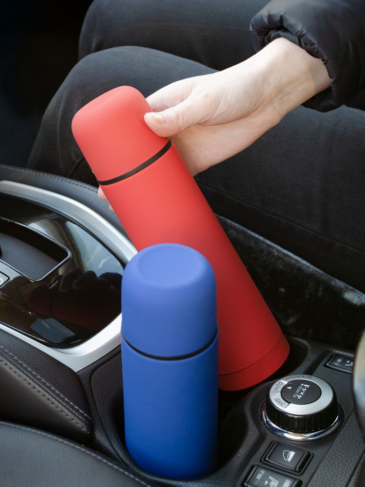 Термос Skydive, синий — изображение 9