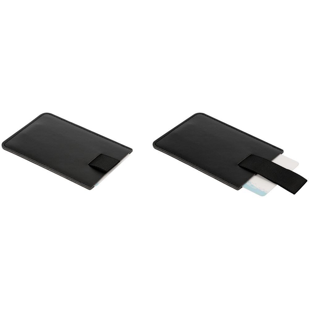 Футляр для карт Poppy с RFID-защитой, черный — изображение 5