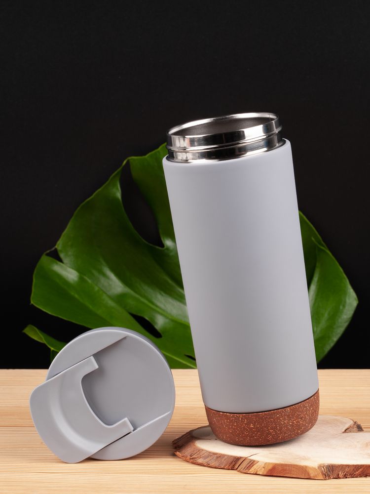 Термостакан Steady, серый — изображение 9