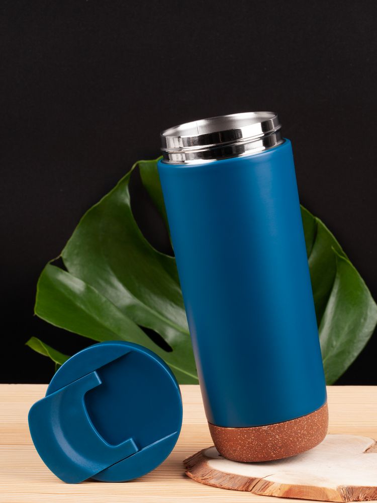 Термостакан Steady, синий — изображение 9