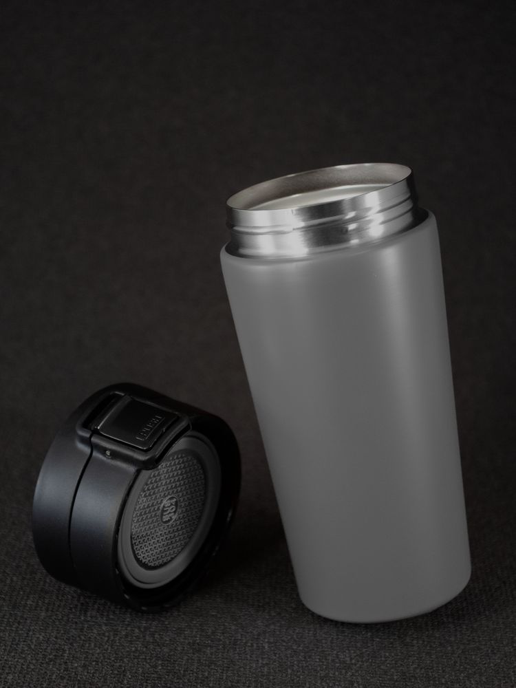 Термостакан с ситечком No Leak Infuser, серый — изображение 10