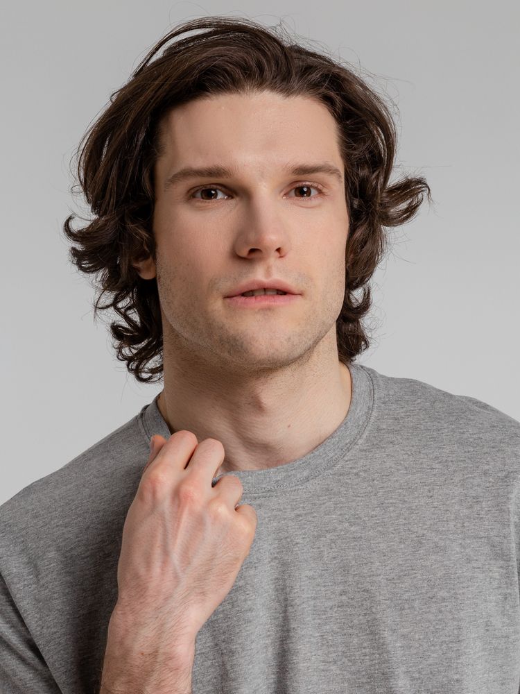 Футболка Imperial 190, серый меланж — изображение 8