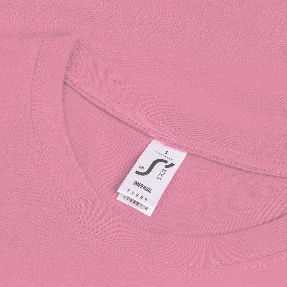 Футболка Imperial 190, розовая орхидея — изображение 4