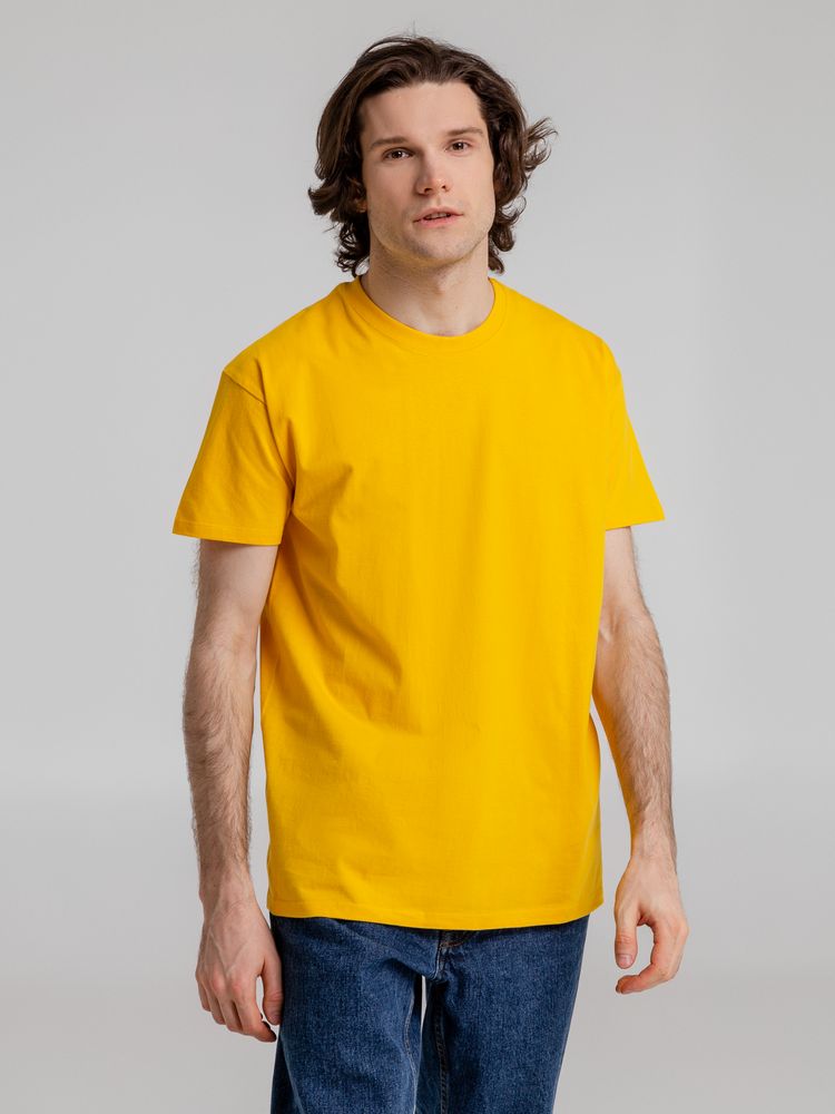 Футболка Imperial 190, желтая — изображение 5