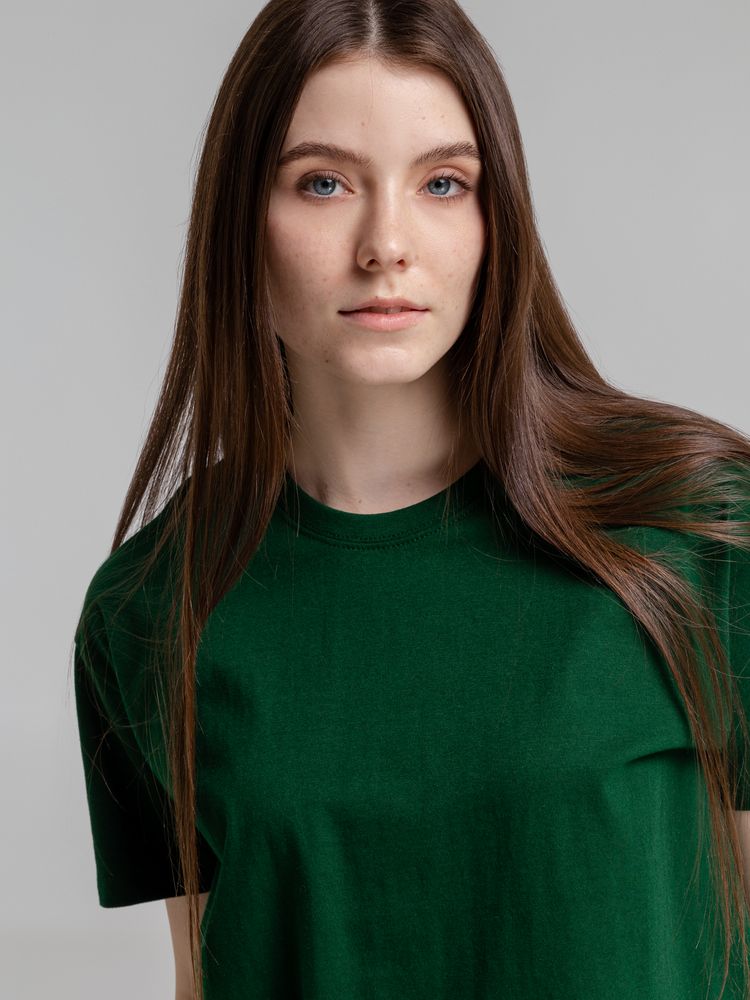 Футболка Imperial 190, темно-зеленая — изображение 12