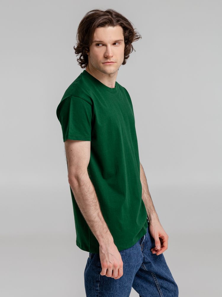 Футболка Imperial 190, темно-зеленая — изображение 6