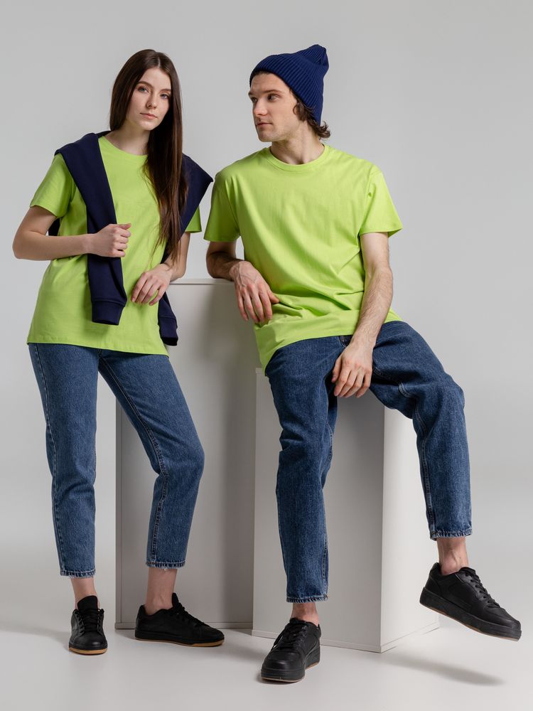 Футболка Imperial 190, зеленое яблоко — изображение 13