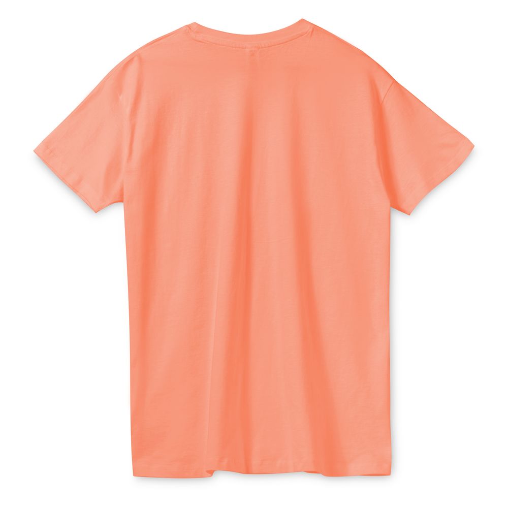 Футболка унисекс Regent 150, оранжевая (абрикосовая) — изображение 3