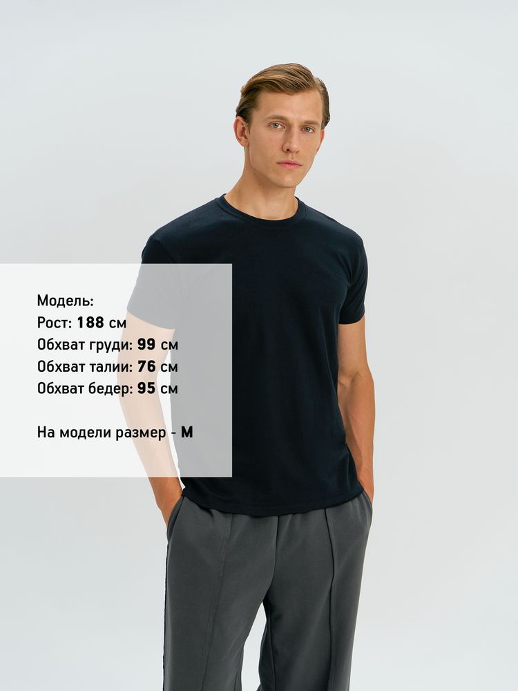 Футболка унисекс Regent 150, черная — изображение 5