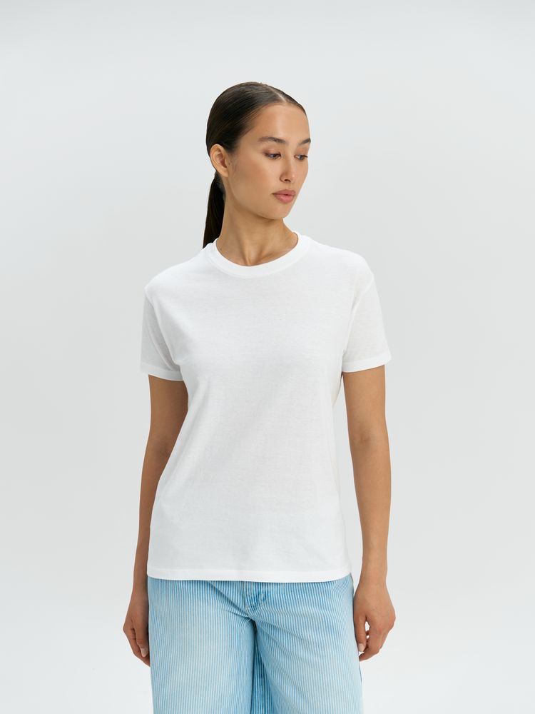 Футболка унисекс Regent 150, синяя (джинс) — изображение 10