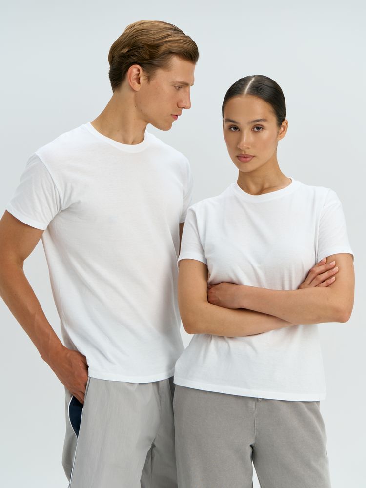 Футболка унисекс Regent 150, синяя (джинс) — изображение 12