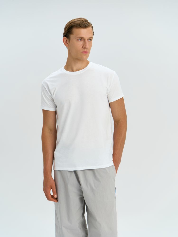 Футболка унисекс Regent 150, синяя (джинс) — изображение 6