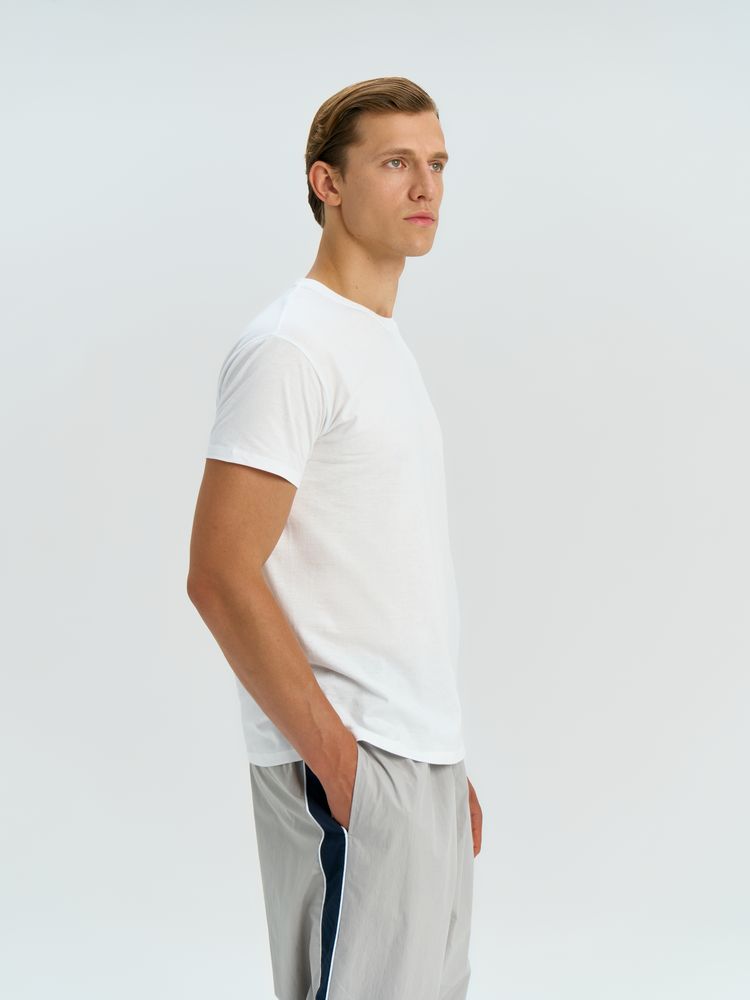 Футболка унисекс Regent 150, синяя (джинс) — изображение 7