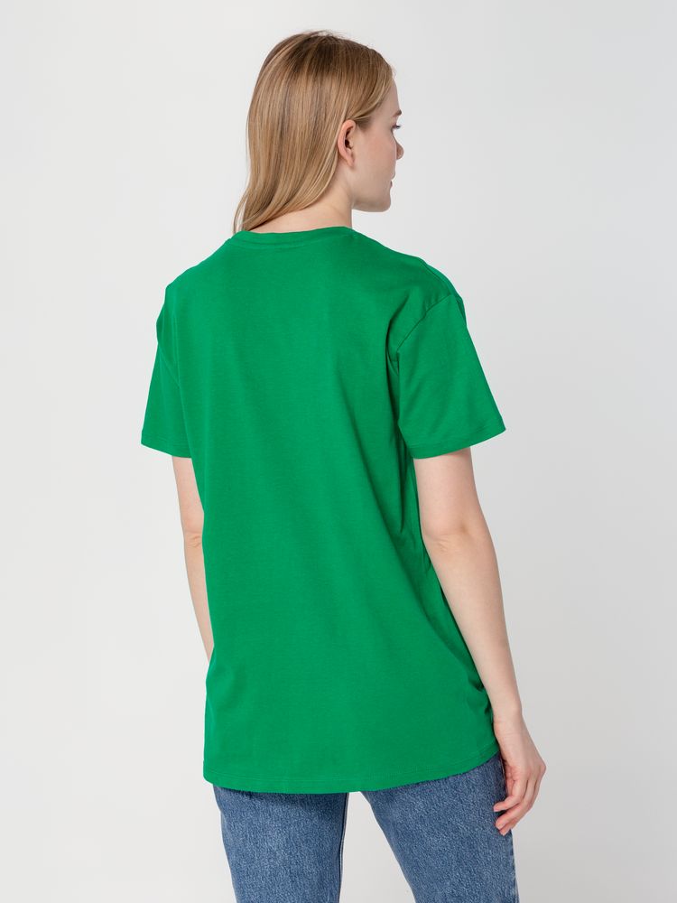 Футболка унисекс Regent 150, темно-зеленая — изображение 10