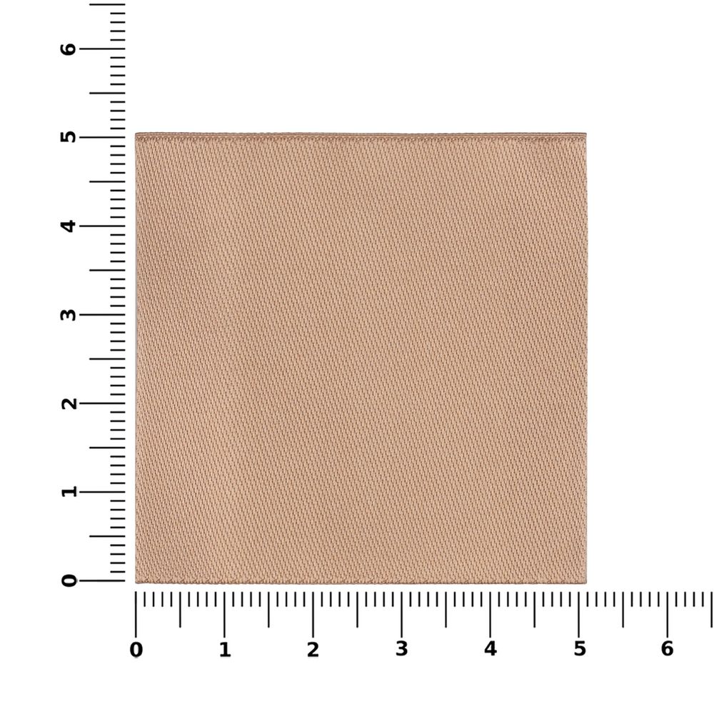 Лейбл тканевый Epsilon, L, бежевый — изображение 4