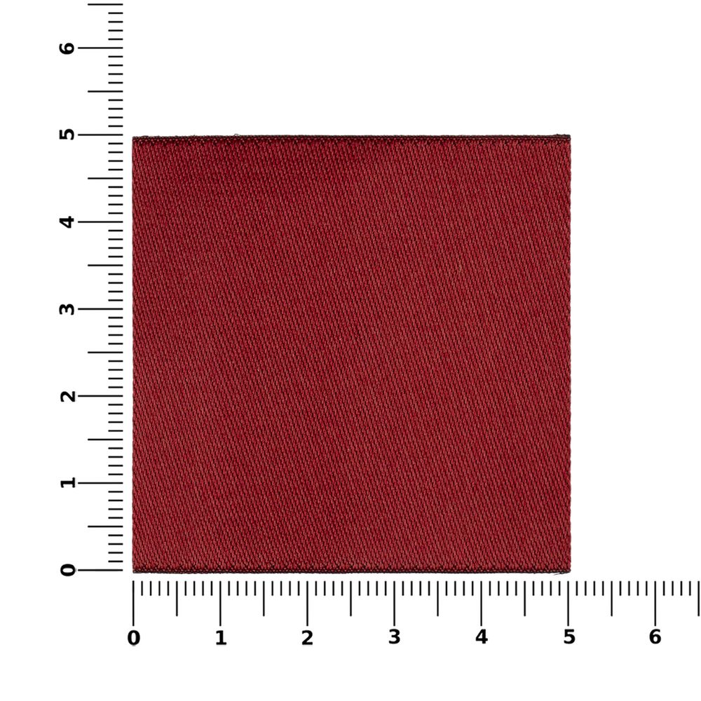 Лейбл тканевый Epsilon, L, бордовый — изображение 4