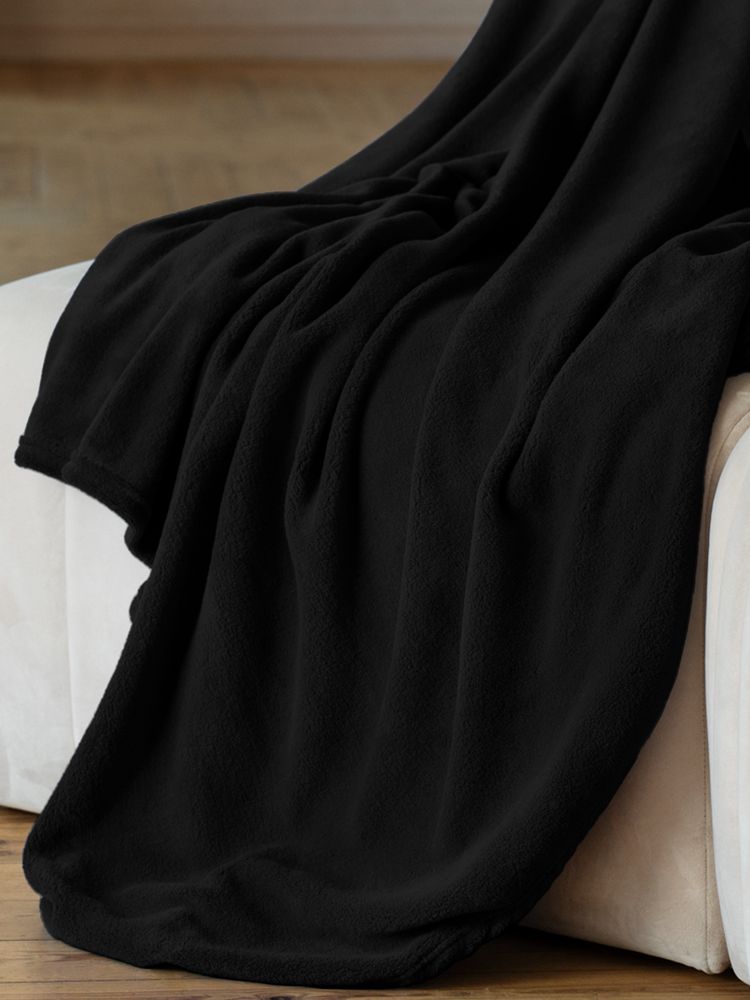 Плед Plush, черный — изображение 9