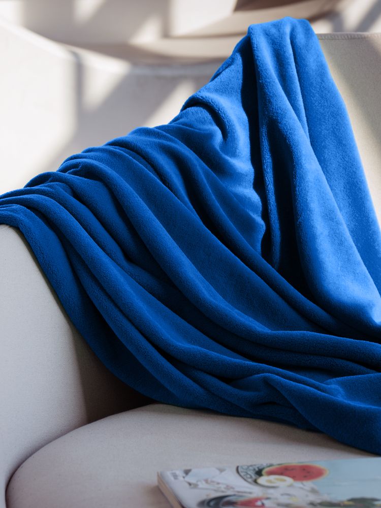 Плед Plush, синий — изображение 10