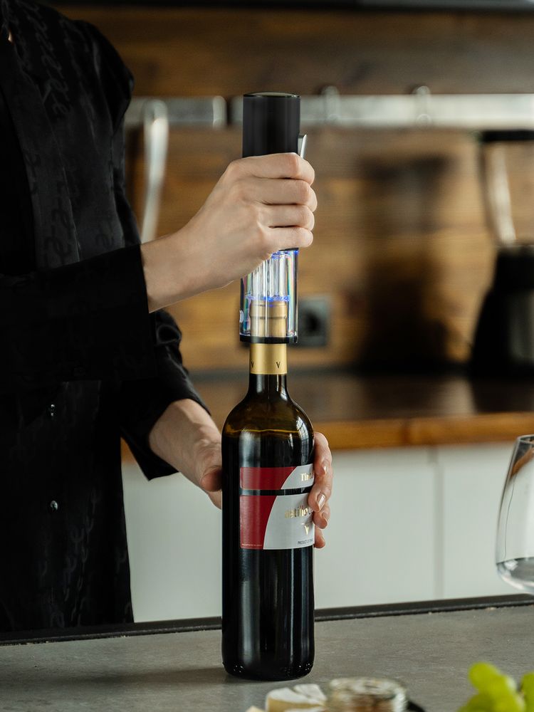 Винный набор Wine Diesel, черный — изображение 15