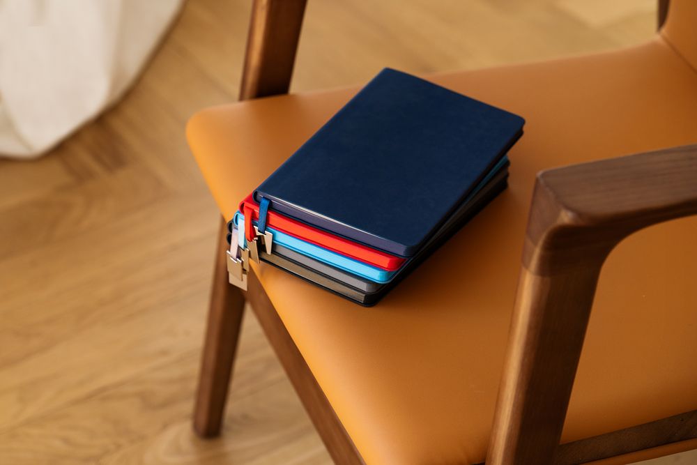 Ежедневник Shall Light, недатированный, синий — изображение 8