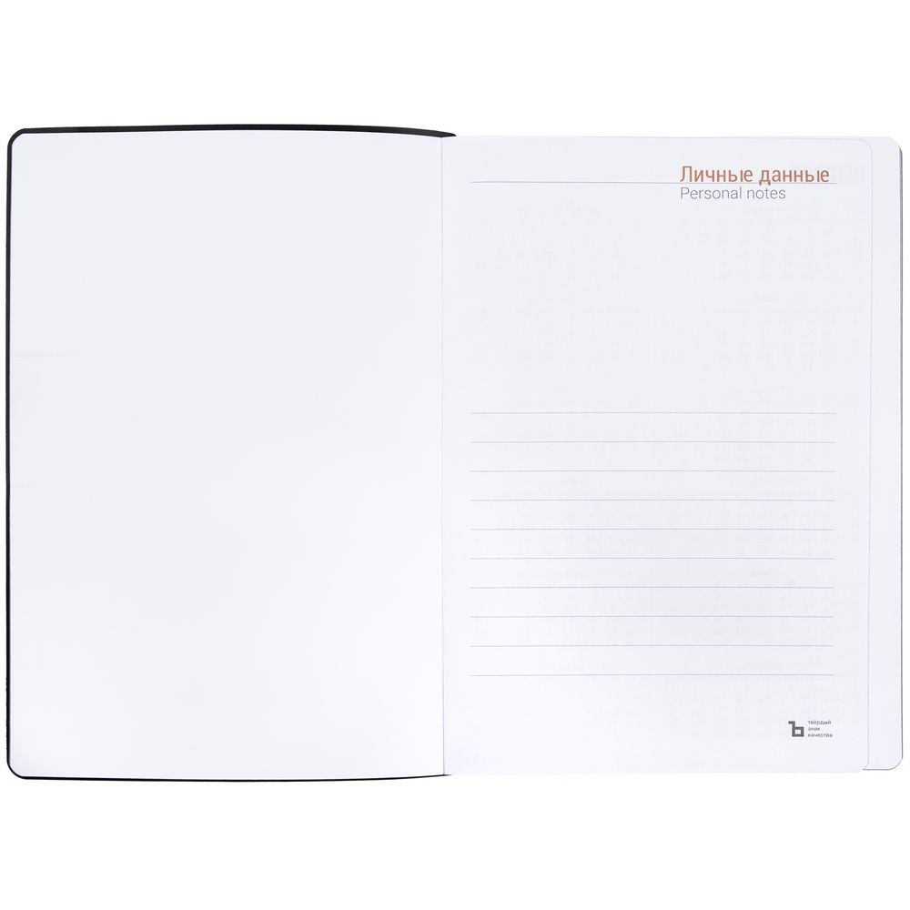 Ежедневник Flexpen Color, датированный, черный — изображение 10