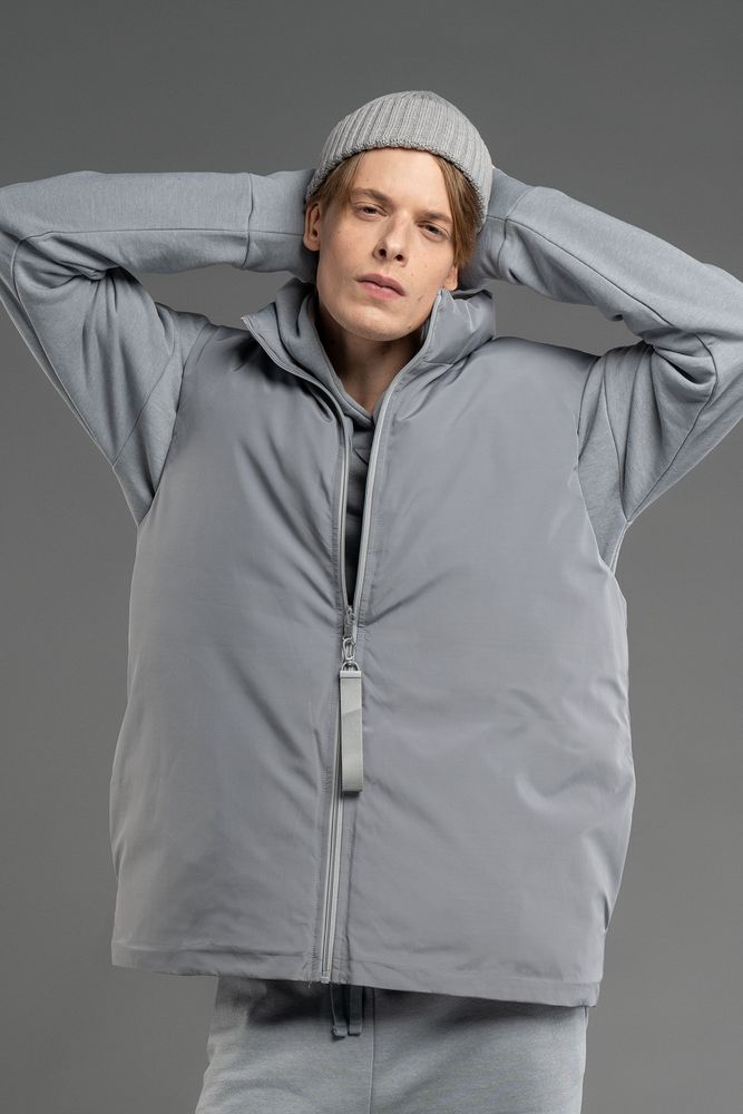 Жилет двусторонний V2, серый — изображение 17