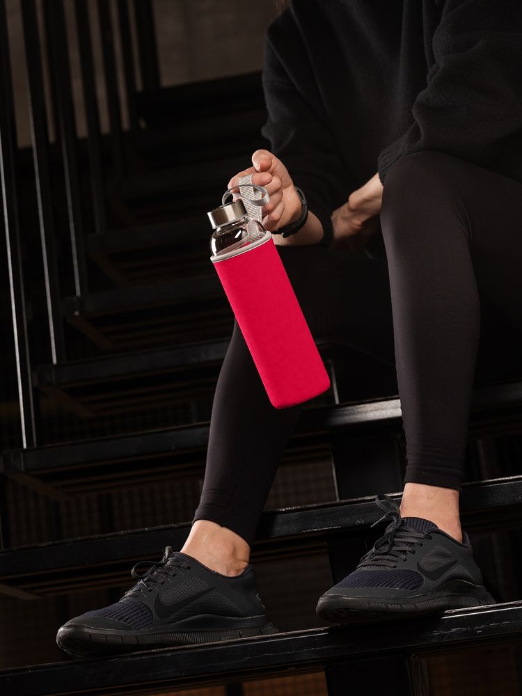 Бутылка для воды Sleeve Ace, красная — изображение 8