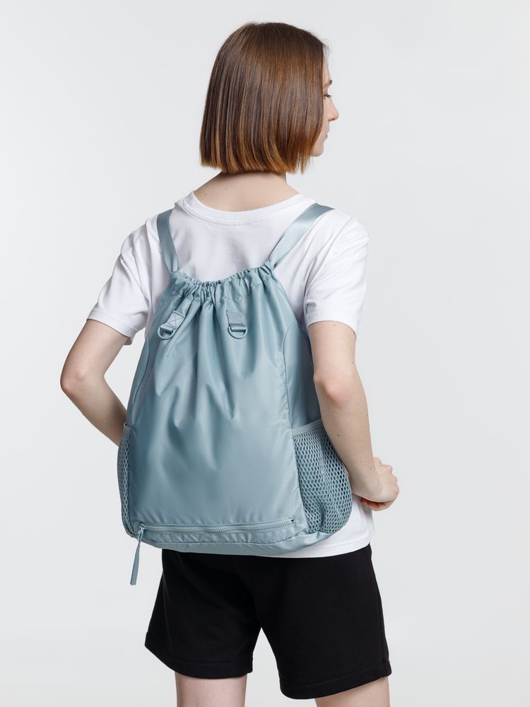 Спортивный рюкзак Verkko, серо-голубой — изображение 11